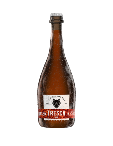 BIRRA LA TRESCA LA ROSSA  CL 0.75