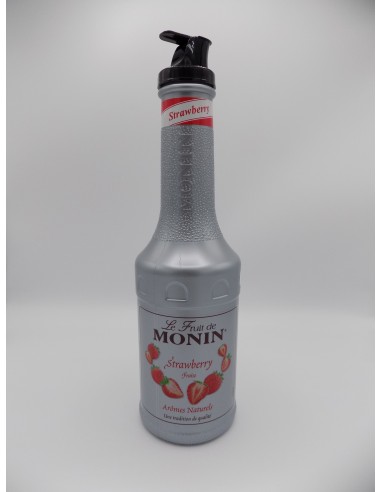 SCIROPPI MONIN POLPA PUREE FRAGOLA LT 1